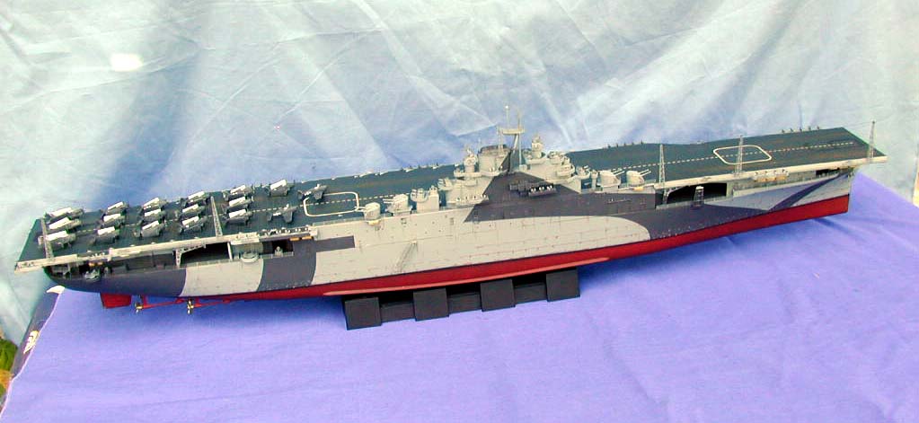 building the trumpeter 1  350 uss essex with tom u0026 39 s