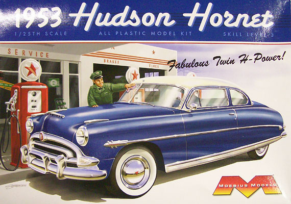 Moebius Models 1 25 1953 Hudson Hornet