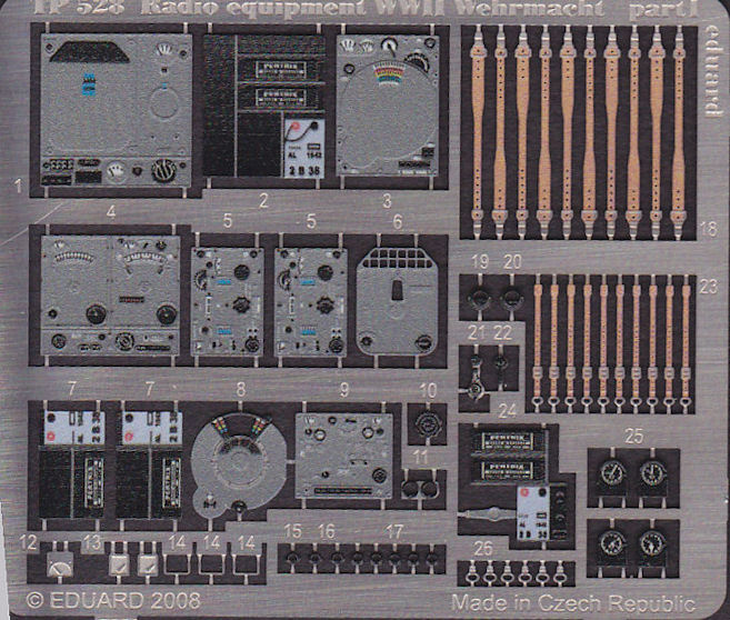 Modeler Eduard 1/35 German Radio Equipment