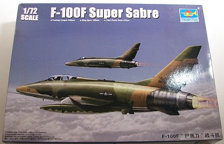 Trumpeter 1/72 01650 F-100f Super Sabre Model Kit for sale online