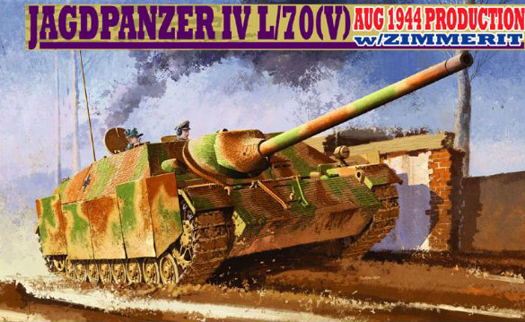 Dragon 1/35 Jagdpanzer IV L/70 (V) – August 1944 Production w/Zimmerit
