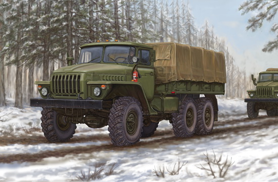 Trumpeter 1/35 Ural-4320  Truck