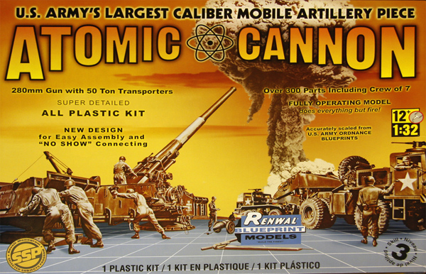 Renwal (Revell) 1/32 Atomic Cannon