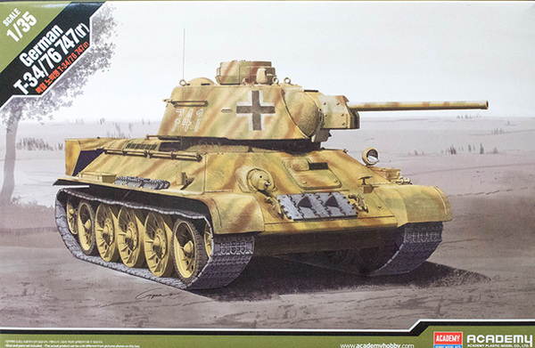 Academy 1/35 German T-34/76 747(r)