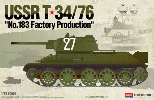 Academy 1/35 T-34/76 "Factory 183"