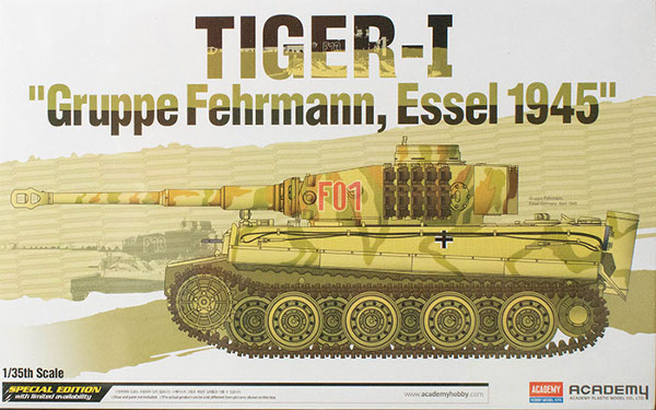 Academy 1/35 Tiger I "Gruppe Fehrmann, Essel 1945"
