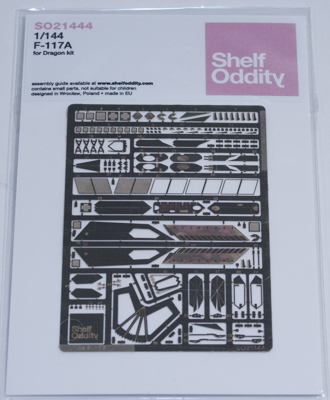 Shelf Oddity 1/144 Dragon/DML F-117 Photoetch Detail Set
