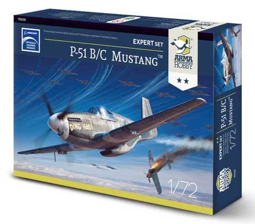 Arma Hobby P-51 B/C Mustang Expert Set