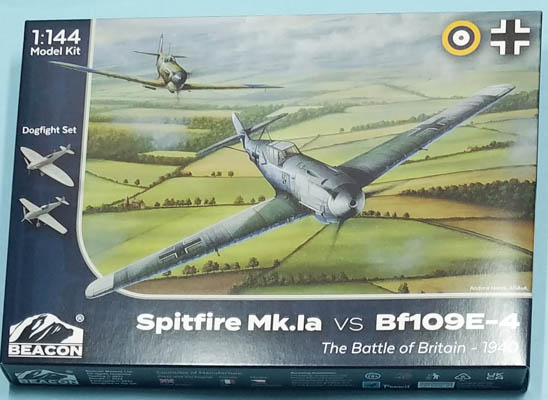Beacon Models 1/144 Spitfire Mk.Ia vs Bf109E-4
