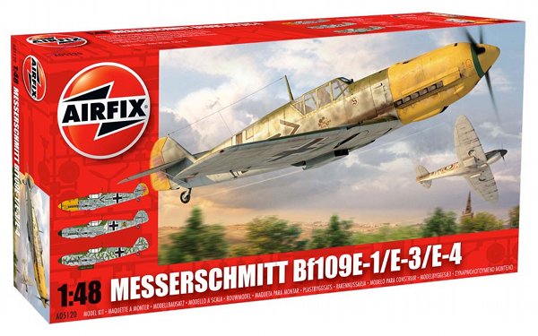 Airfix 1/48 Bf109E-1/E-3/E-4