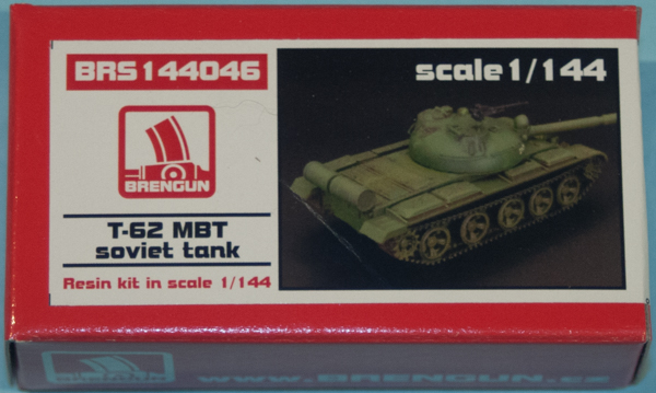 Brengun 1/144 T-62 MBT Soviet Tank