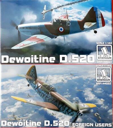 Brengun 1/144 Dewoitine D.520
