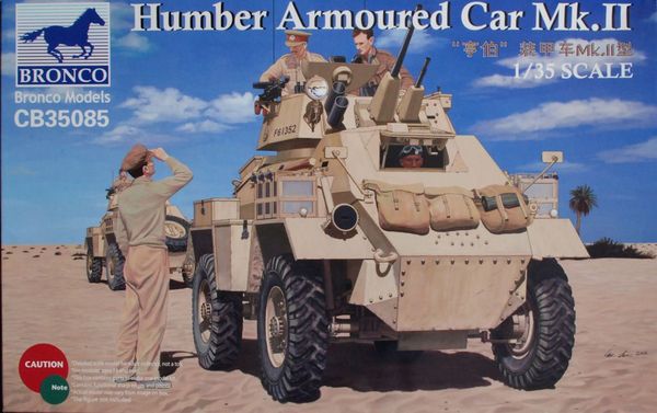 Bronco 1/35 Humber Armored Car Mk.II