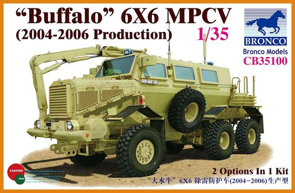 Bronco 1/35 "Buffalo" 6X6 MPCV (2004-2006 Production)