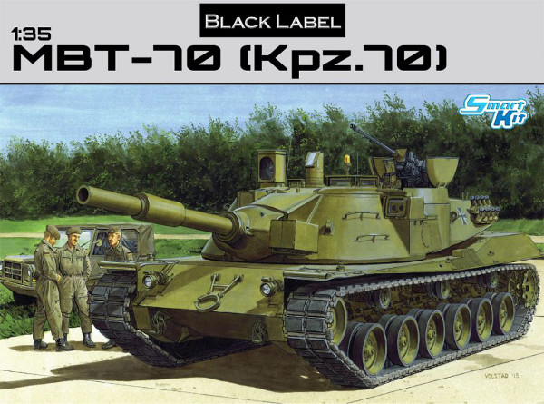 Dragon 1/35 MBT-70 (Kpz-70)