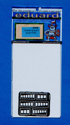 Eduard Template Oblongs & Square STEEL