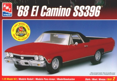 AMT 1/25 1968 El Camino SS 396