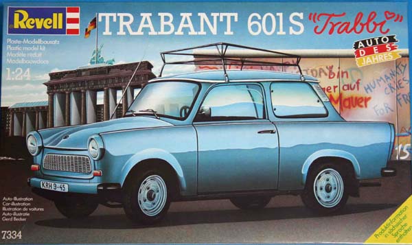 Revell Germany Trabant 601S 1/24th scale Kit # 7334