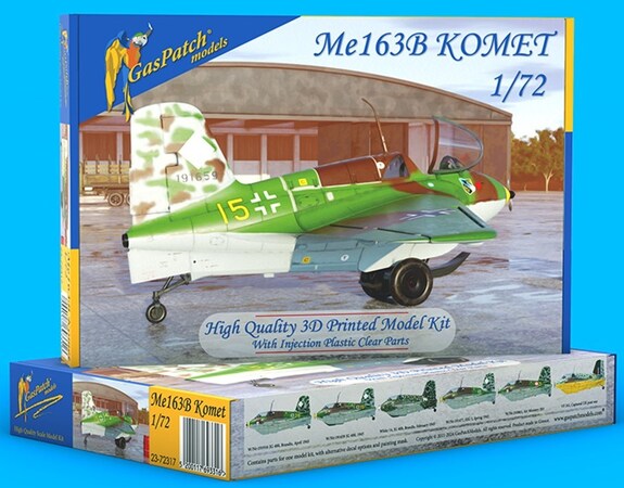 GasPatch Models 1/72 Messerschmitt Me163B "Komet"