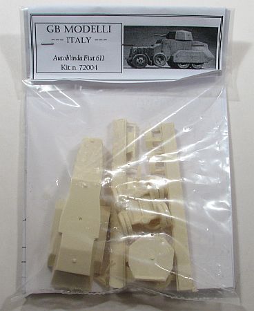 GB Modelli 1/72 Fiat 611 Armored Car