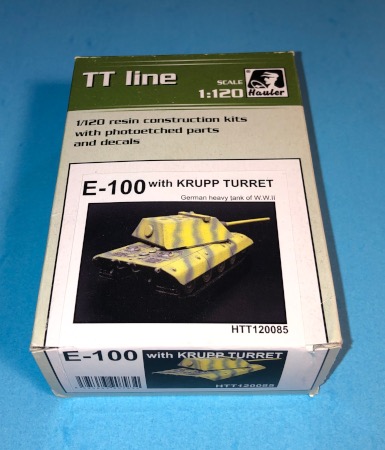 Hauler 1/120 E-100 Tank with Krupp Turret