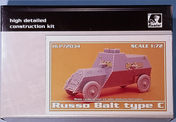 Hauler 1/72 Russo-Balt Type C
