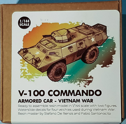 Heroes Models 1/144 V-100 Commando Armored Car