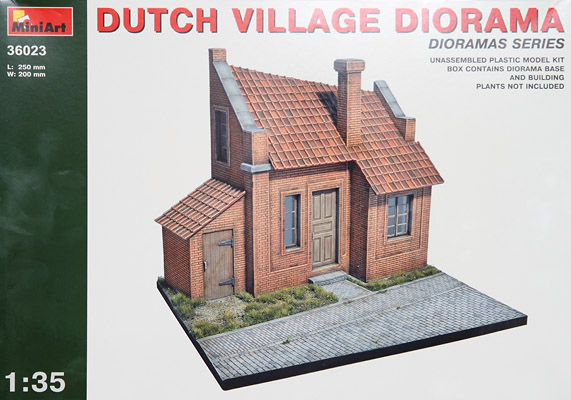 MiniArt 1/35 Dutch Village Diorama