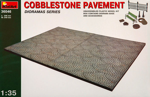 MiniArt 1/35 Cobblestone Pavement