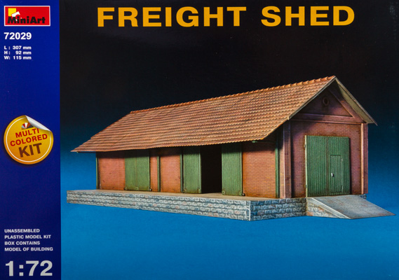 MiniArt 1/72 Freight Shed