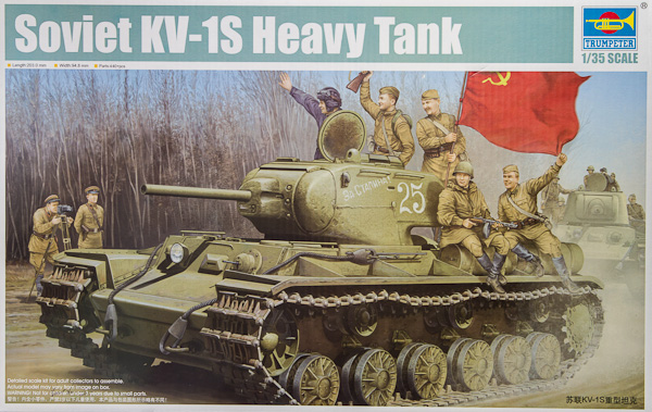 Trumpeter Russian 1/35 KV-1S Heavy Tank