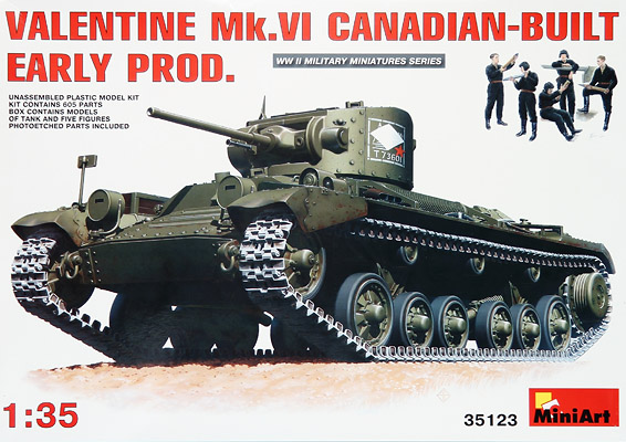 MiniArt 1/35 Valentine Mk.VI Canadian-Built Early Production