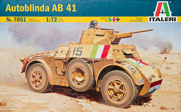 Italeri 1/72 Autoblinda AB 41