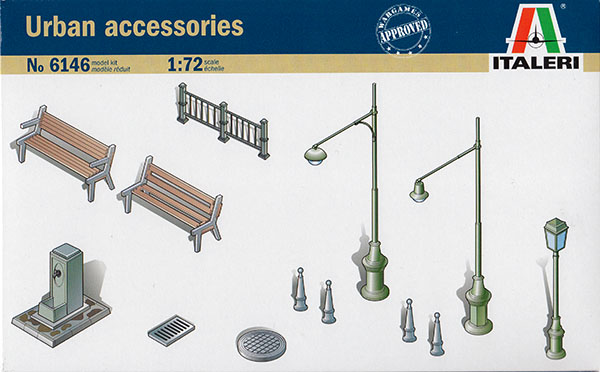Italeri 1/72 Urban Accessories