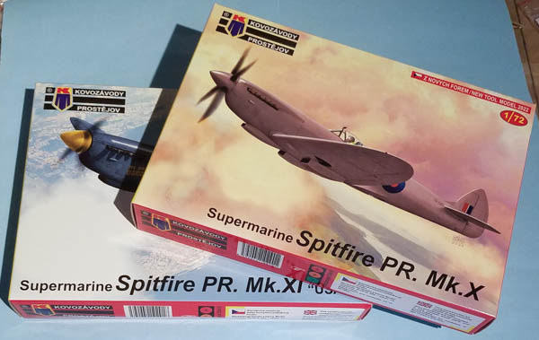 Kovozávody Prostějov 1/72 Spitfire PR Mk.X/XI