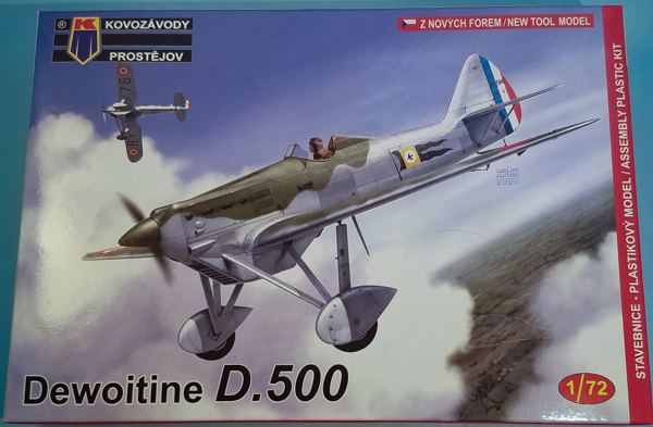 Kovozávody Prostějov 1/72 Dewoitine D.500
