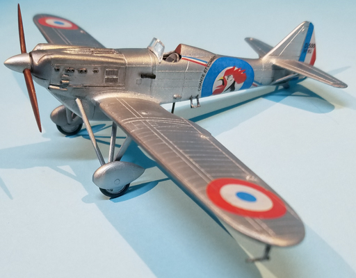 Kovozávody Prostějov 1/72 Dewoitine D.500