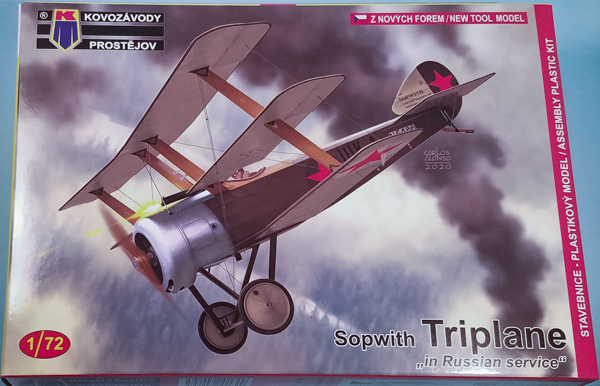 Kovozávody Prostějov 1/72 Sopwith Triplane "In Russian Service"