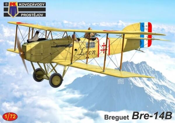 Kovozávody Prostějov 1/72 Breguet Bre-14B