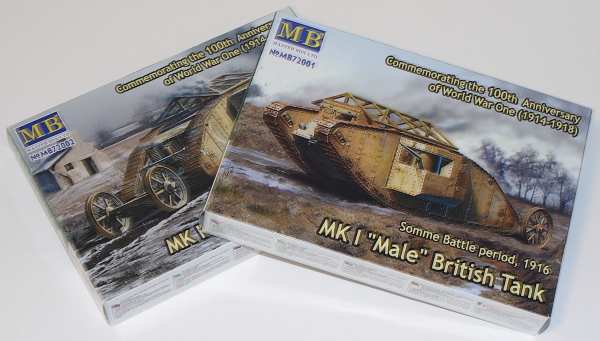 Master Box 1/72 British Mk.I Tanks