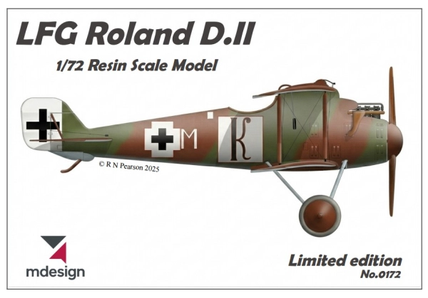 MDesign Scale Models Studio 1/72 LFG Roland D.II