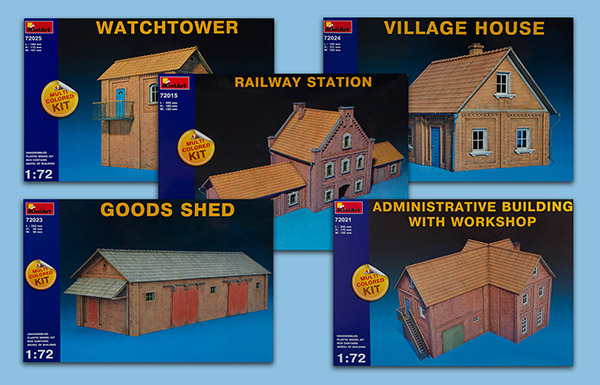 MiniArt 1/72 Buildings