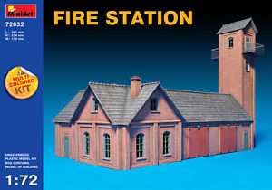 MiniArt 1/72 Fire Station