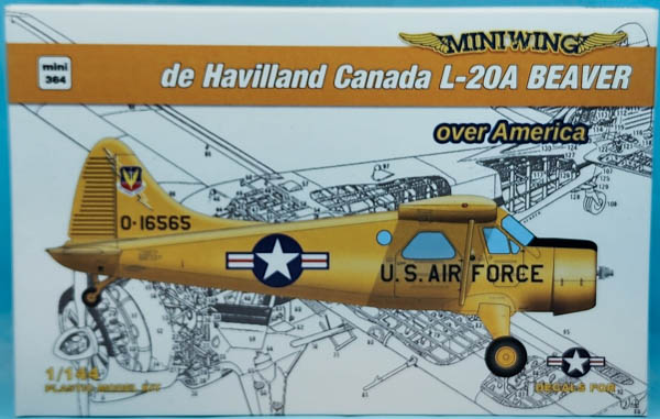 Miniwing 1/144 de Havilland Canada L-20A Beaver over America