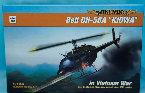 Miniwing 1/144 Bell OH-58A "KIOWA" in Vietnam War