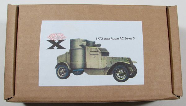 Mr. X Models 1/72 Austin Armored Car Series 3