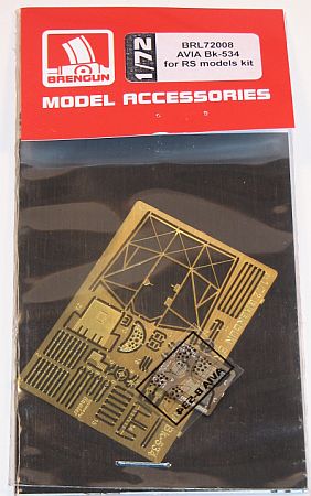 Brengun 1/72 Avia Bk-534 Photoetch