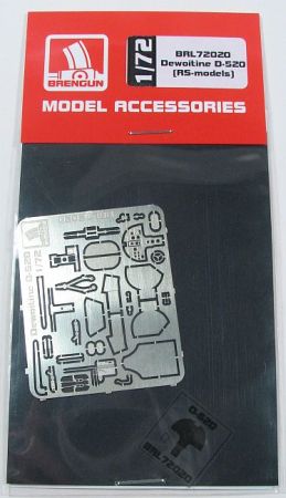 Brengun 1/72 RS Models Dewoitine D.520 Photoetch