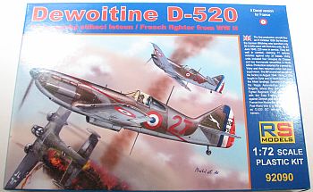 RS Models 1/72 Dewoitine D.520
