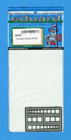 Eduard Template Squares STEEL